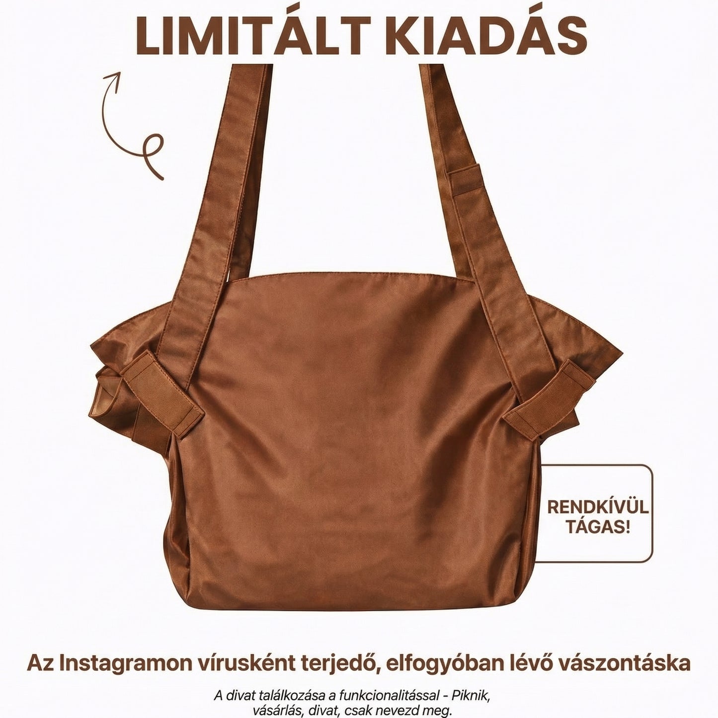 HeyBag - Multifunkciós FoldTote Táska